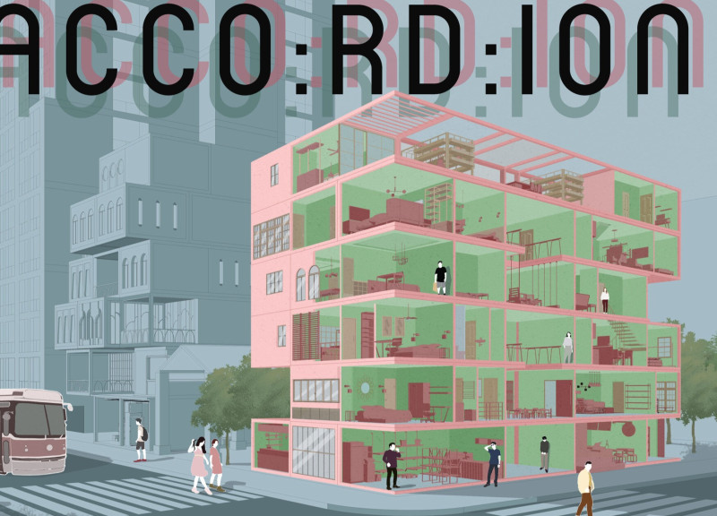 Telescopic Steel Framework Enhancing Modular Living Spaces