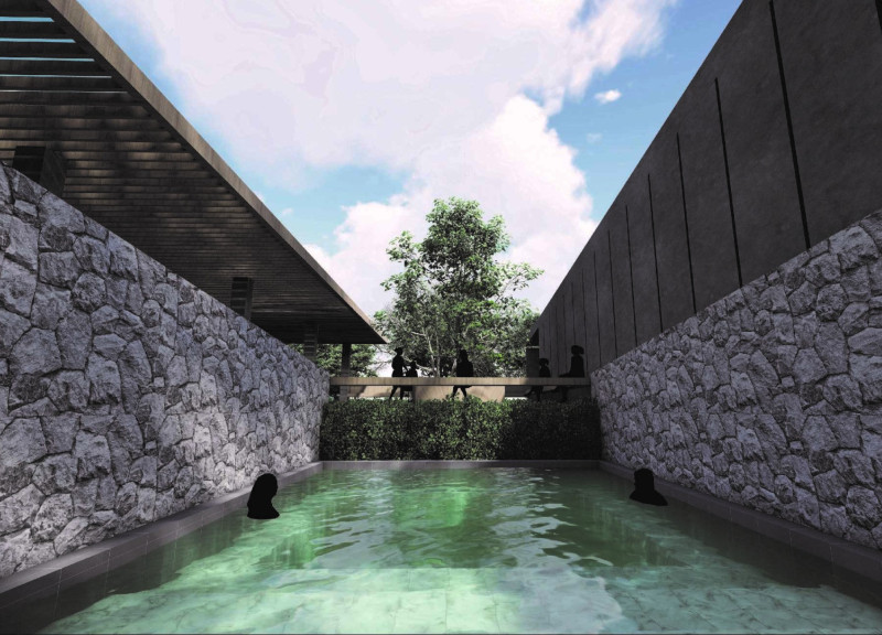 Serene Spaces for Reflection with Old Materials in a Compassionate Healthcare Environment