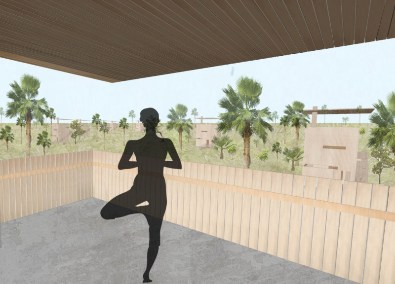 Macropcarpa Cladding and Adaptive Shade Structures in a Resilient Cambodian Retreat