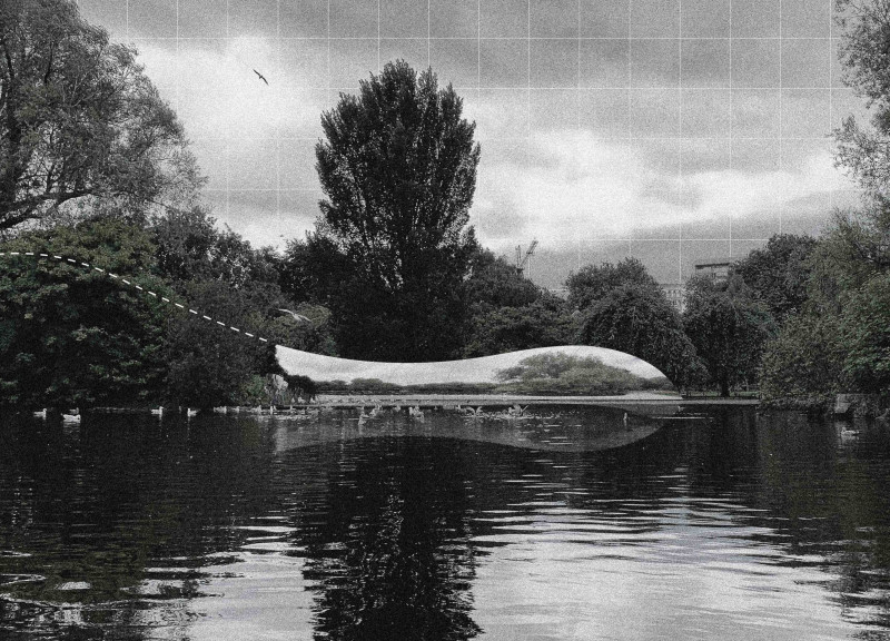 An Eco-Friendly Park Pavilion Encouraging Passive Nature Engagement