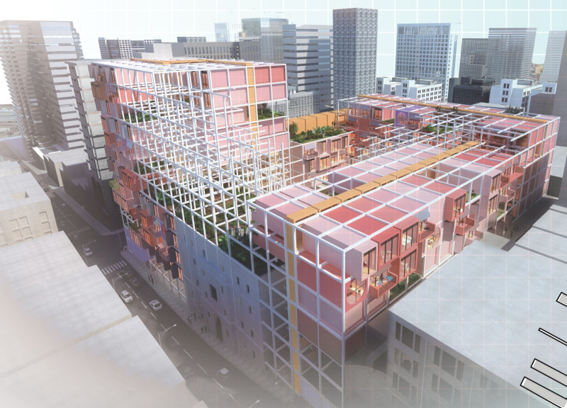 Micro-Parks and Modular Housing in a Fractal Urban Environment