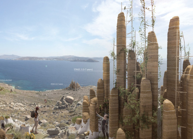 Rammed Earth Structure Nurtures Biodiversity Through Organic Growth