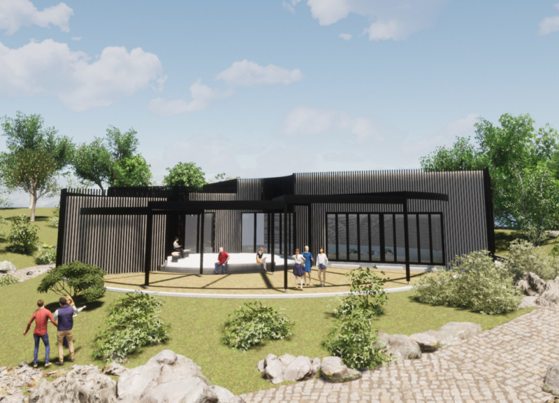 Green Roofs and Cork Insulation in a Community Center Design