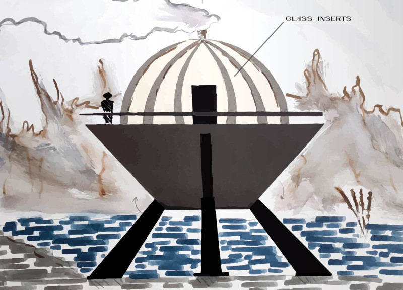 Spherical Pearl with Transformable Spaces for Versatile Living