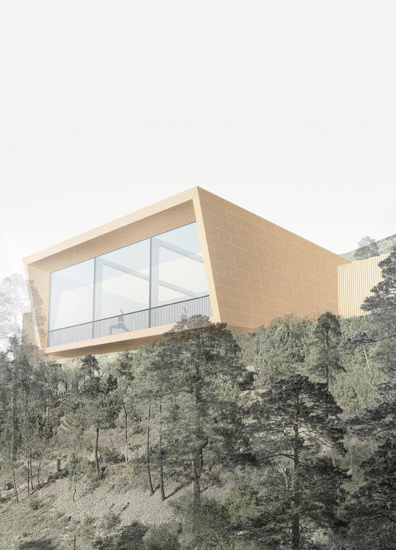 Framing Nature with Glass Links and Healing Spaces