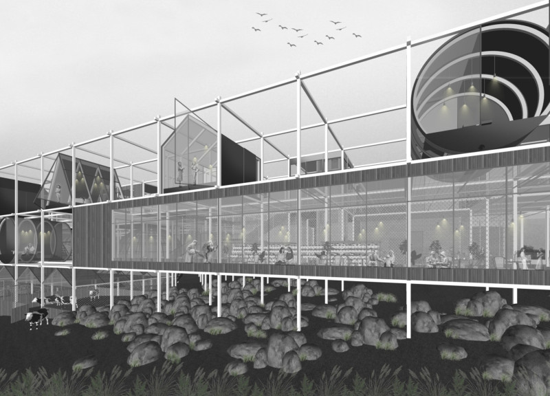 Capsule Dining Experience Shaped by Geothermal Energy and Biophilic Design