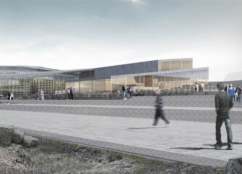 Resilient Greenhouse Courtyard Integrating Local Agriculture