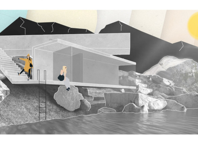 Solar Panels and Elevated Structure in a Sustainable Microhome Design