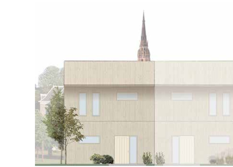 Sensory Navigation Through Stone Pine and Natural Light in Compact Living