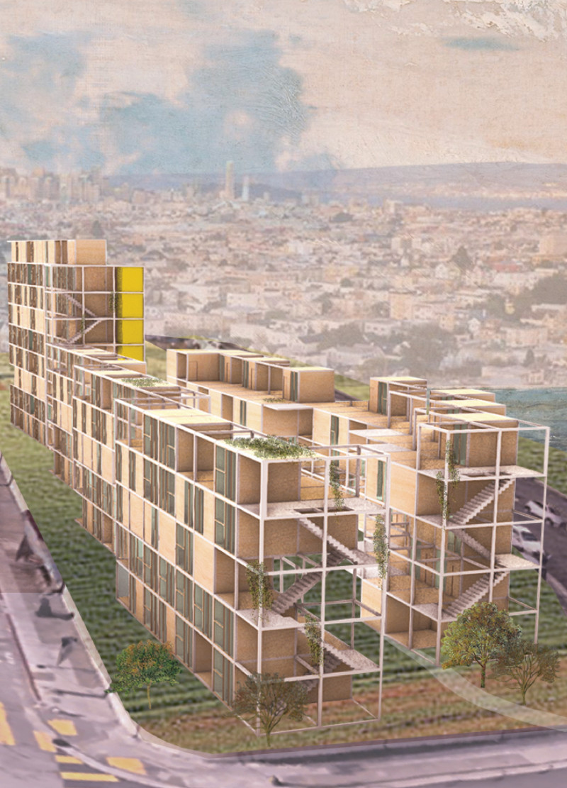 Laminated-Timber Walls and Steel Frames Transform Communal Living Spaces