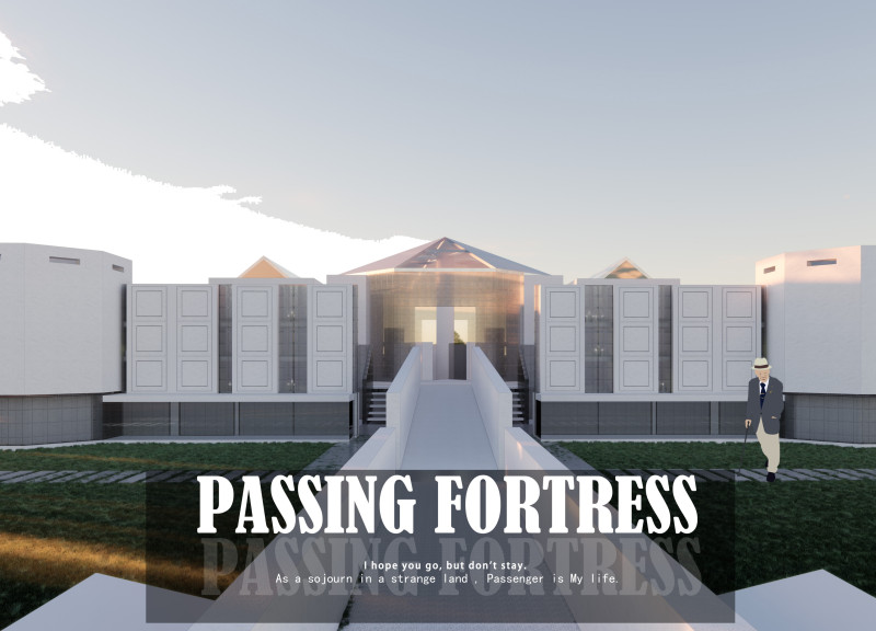 Light-Filled Memorial Crafted with Glass Bricks and White Elements