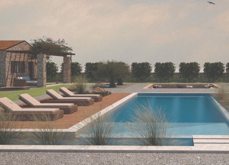 Underground Lodging with Panoramic Windows and Natural Stone Elements