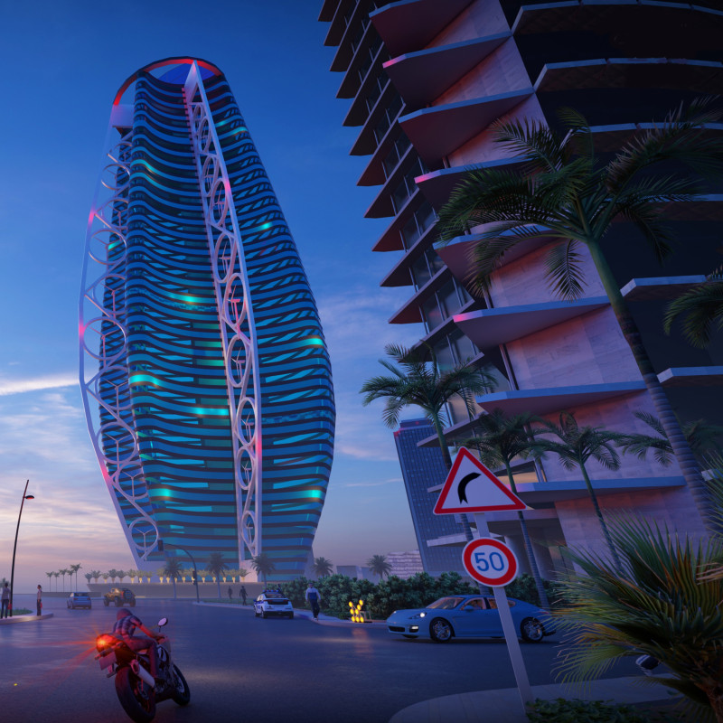 Harnessing Wind Energy Through Dynamic Form and Natural Light Integration