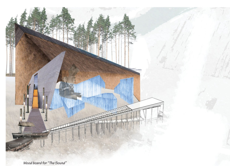 Charred Wooden Shingles and Straw Bale Insulation in a Community-Focused Structure