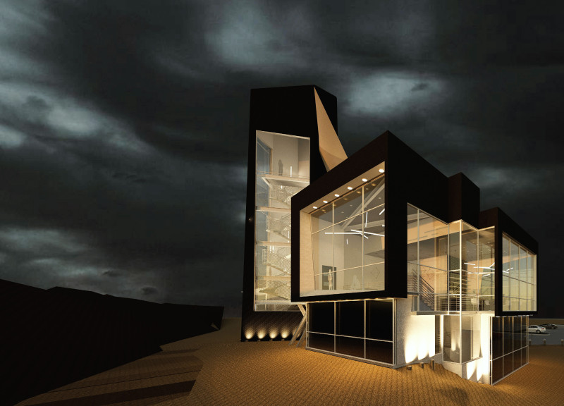 Aluminum Wings and Stone Wool Embrace in a Sustainable Visitor Center