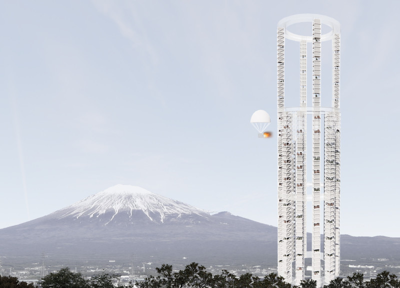 Vertical Safety Structure with Efficient Gravity Utilization