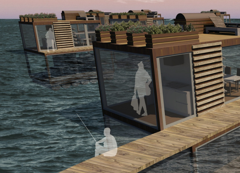 Bamboo and Processed Timber Floating Communities for Resilient Urban Living