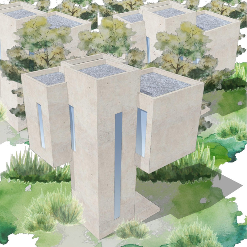 Natural Regeneration Through Multifunctional Spaces in Urban Clusters