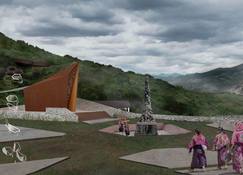 Light-Filled Memorial Reflecting Historical Resilience