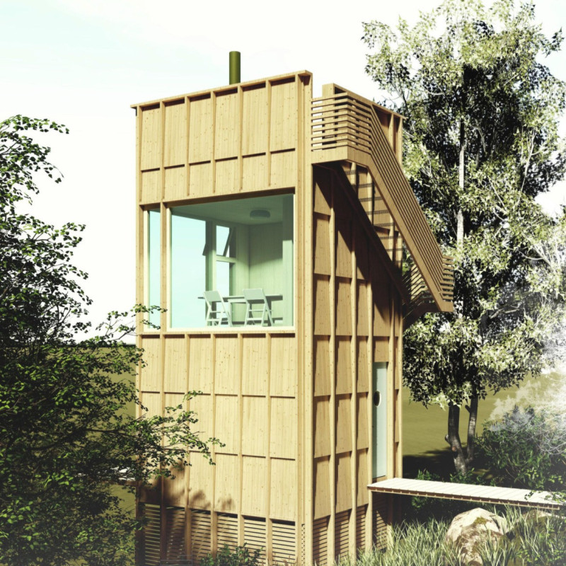 Elevated Living with Sustainable Timber and Cellulose Insulation
