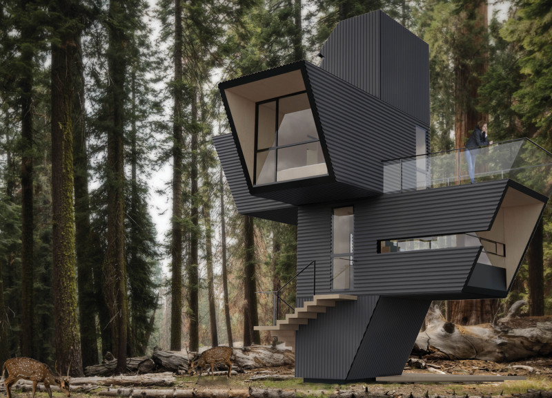 Rainwater Harvesting Modules with Durable Metal Cladding