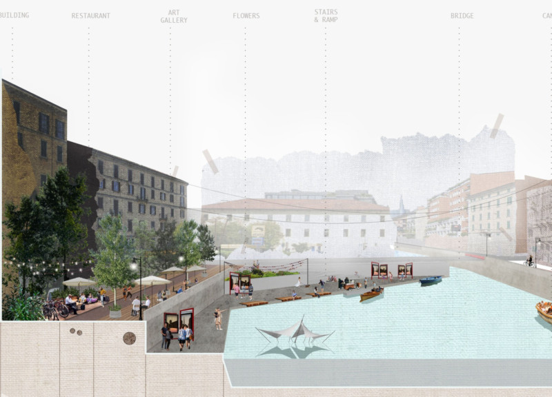 Cultural Pathways Enriching Historical Canals Through Outdoor Galleries