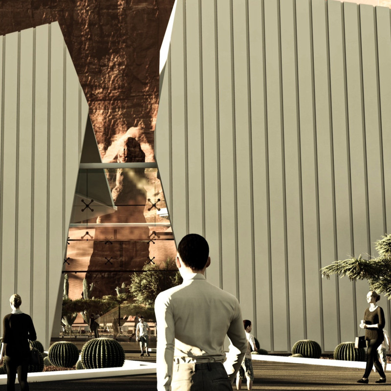 Weather-Resistant Cladding Meets Functional Community Workspace