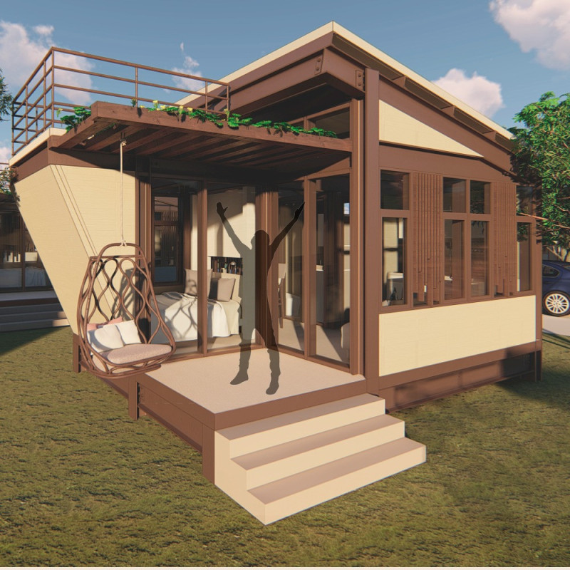 Natural Airflow and Steel Framework Enhancing Community Living