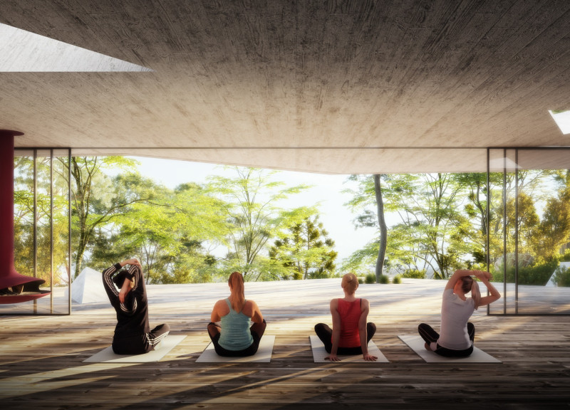 Cave-Inspired Retreat Featuring Local Stone and Green Roof