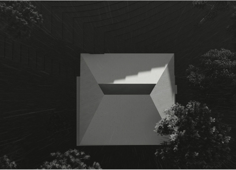 Natural Light and Concrete Core Create Tranquil Yoga Retreat