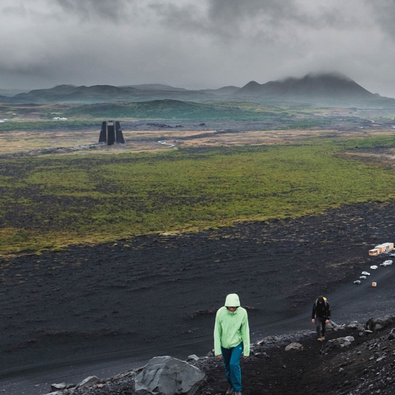 Charred Wooden Shingles and Cross-Laminated Timber Panels in Versatile Community Space