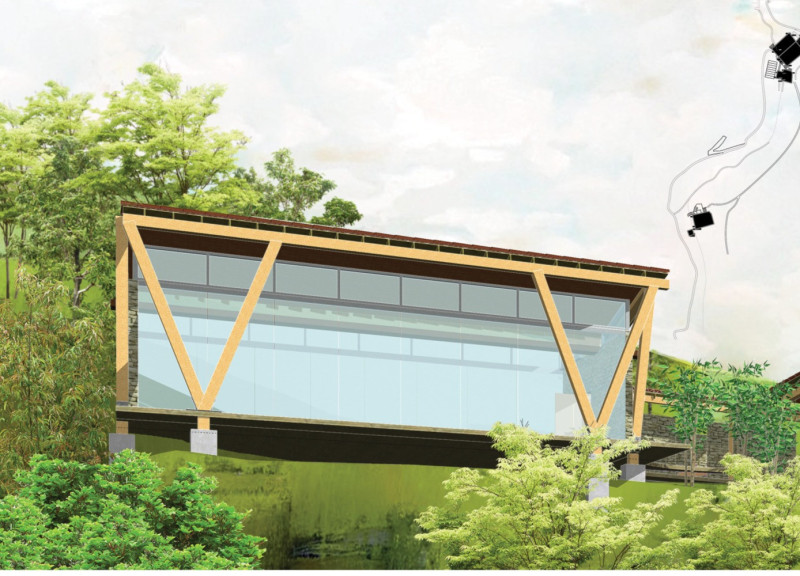 Canopy Views with Sustainable Rainwater Harvesting in a Retreat Setting