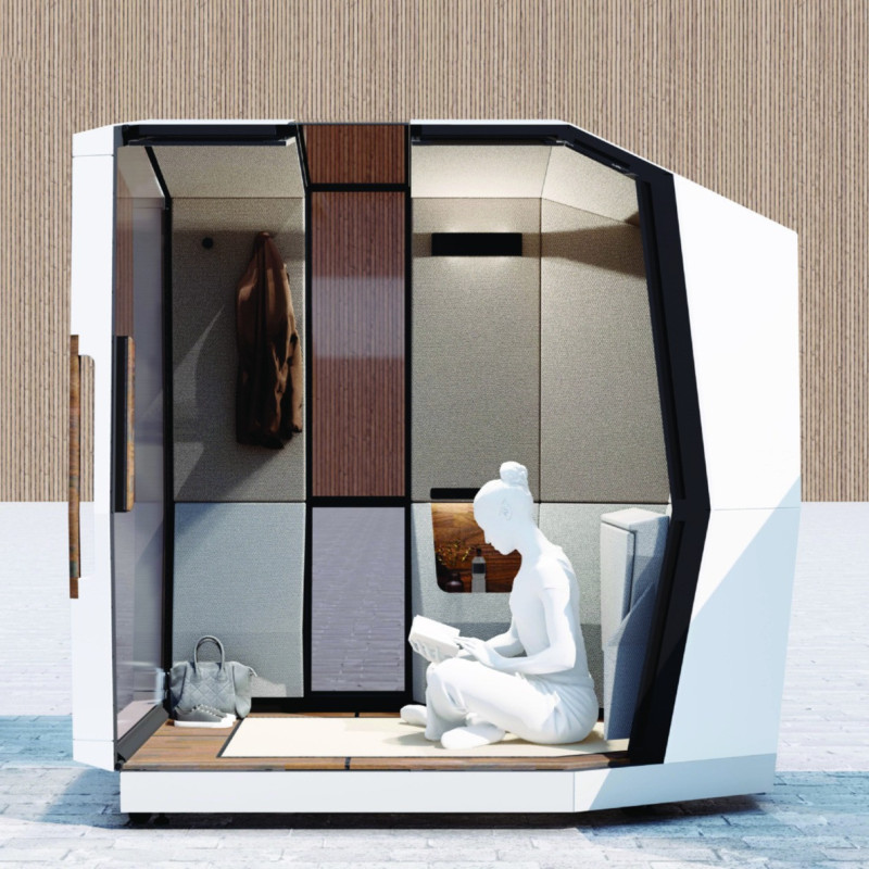 App-Accessible Retreat Featuring Flexible Lounge Seating