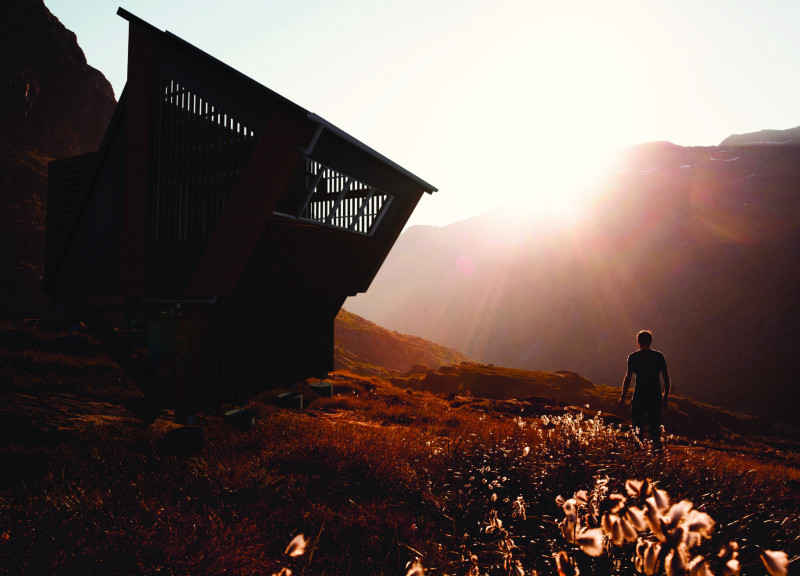 Natural Ventilation and Pressure-Treated Wood Pods for a Sustainable Retreat Experience