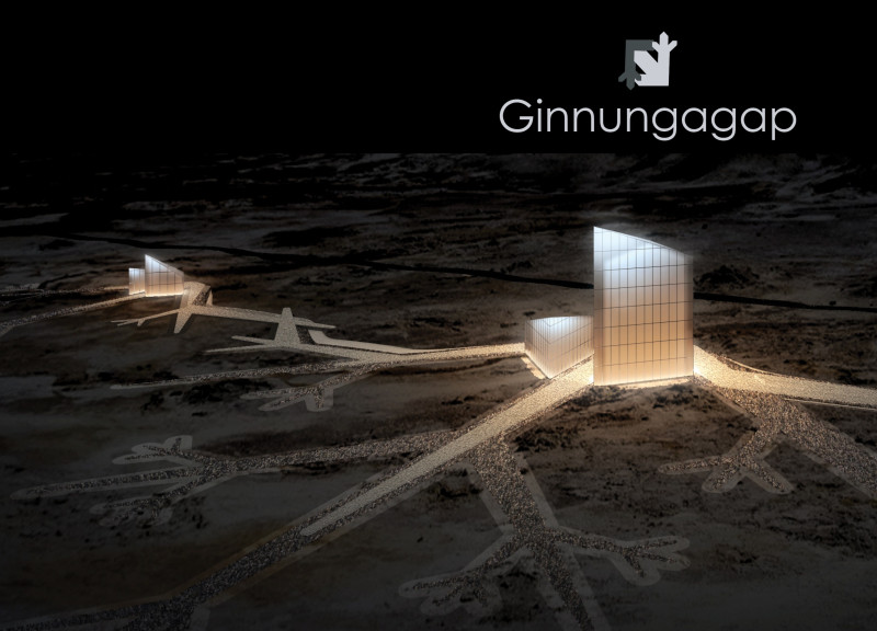 Crystalline Structures Embracing Geothermal Energy in Iceland's Wilderness