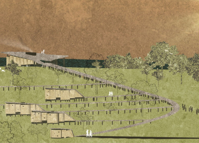 Charred Bark Cladding and Straw Insulation in a Latvian Retreat Promoting Community Connection