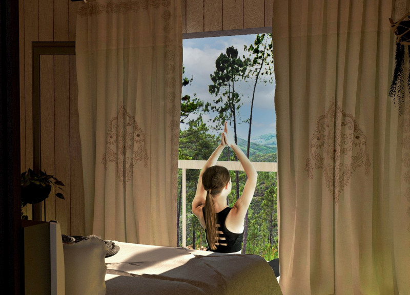 Cork-Insulated Pods Elevated for Ecological Living