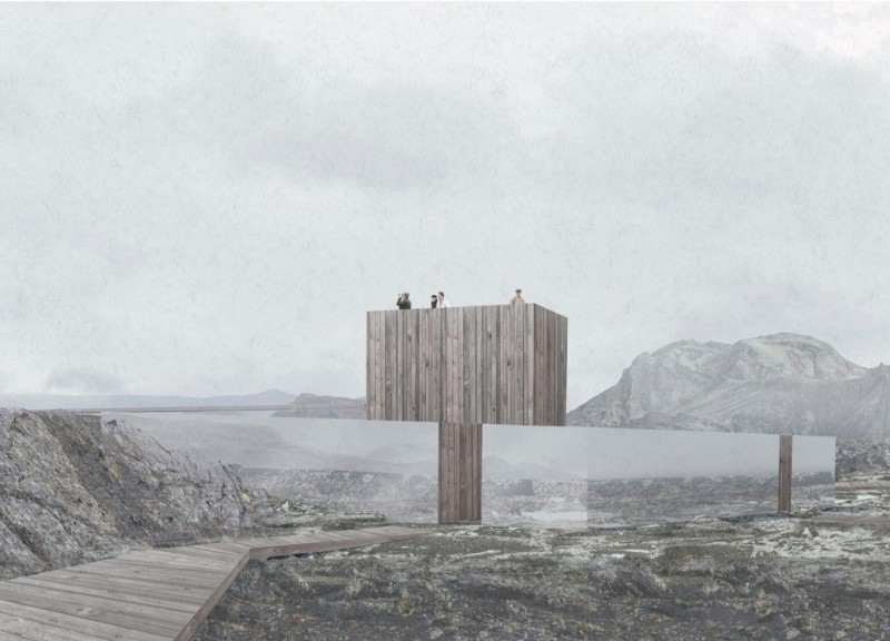Larch Facades and Green Roofs Blending Visitor Spaces with Icelandic Landscapes