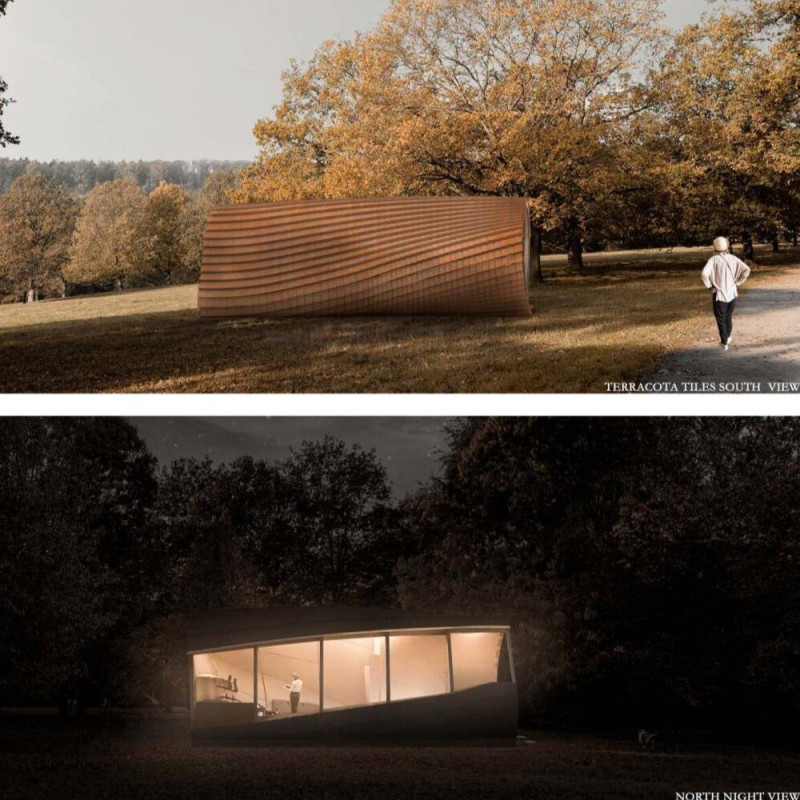 Adaptive Micro Living with Solar and Terracotta Tiles