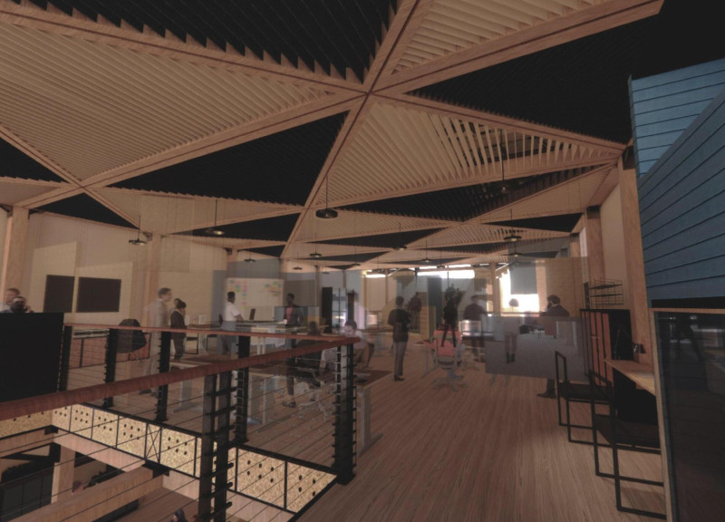 Modular Functionality Within a Timber-Framed Railway Arch