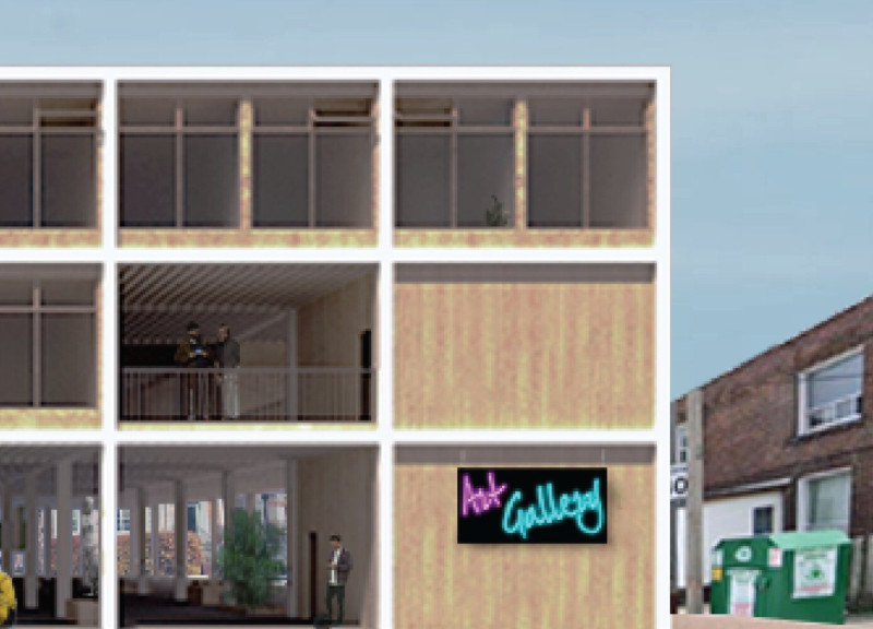 Prefabricated Community Hub with Timber and Cork Insulation