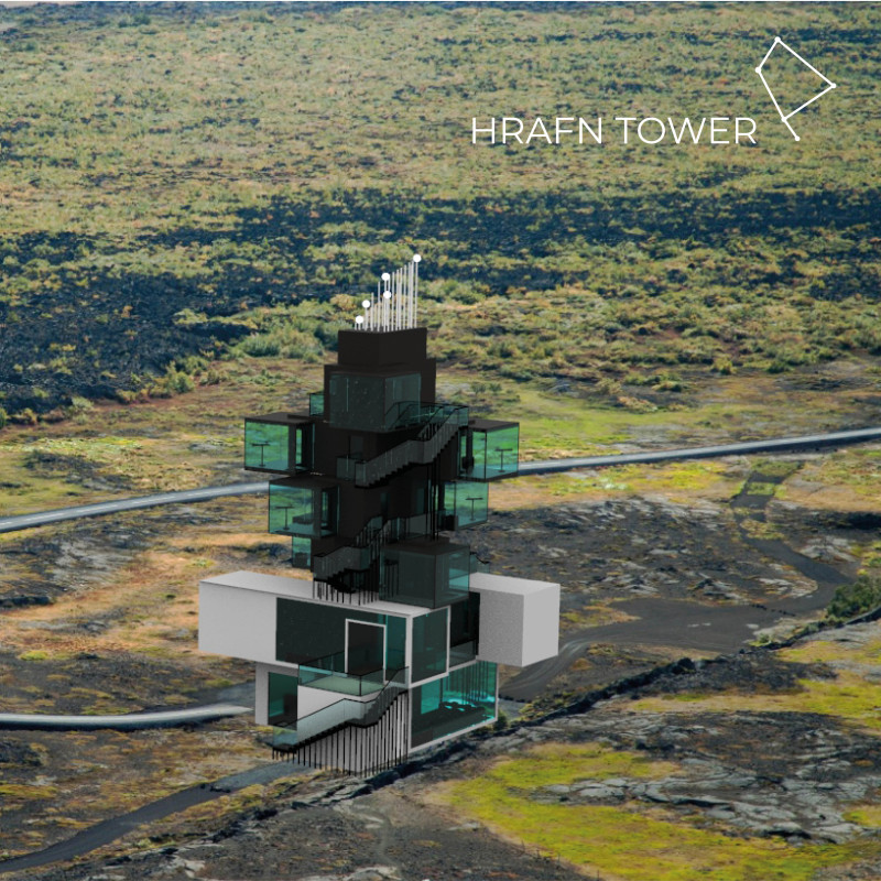 Transparent Cubes Framing Nature's Panorama with Steel and Glass