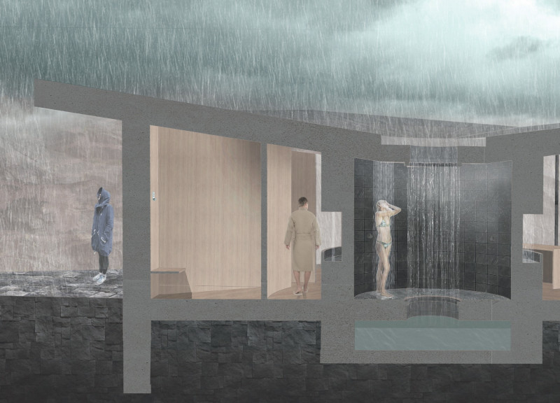 Geothermal Wells and Metallic Pipes Enhancing Sensory Experiences in Icelandic Nature