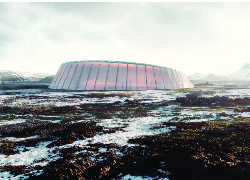 Accessible Roofs and Cross-Laminated Timber in a Cultural Cinema Pavilion
