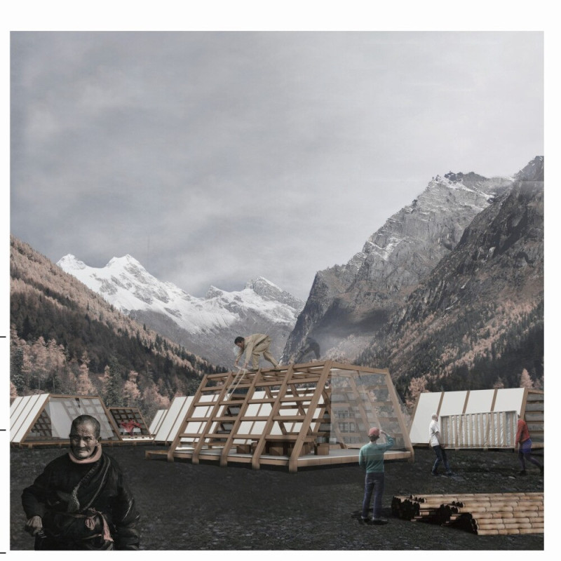 Honeycomb Modules for Resilient Community Living in High-Altitude Environments