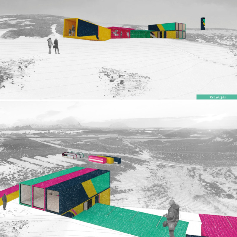 Recycled Shipping Containers Weaving Community Connections Around Lake Mývatn