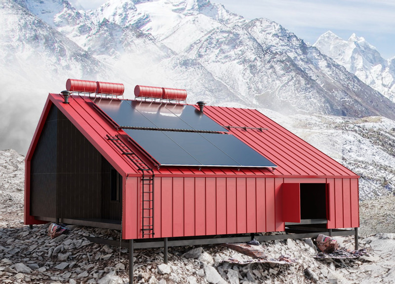 Bio Toilets with Solar Batteries for Sustainable Sanitation at Everest Base Camp