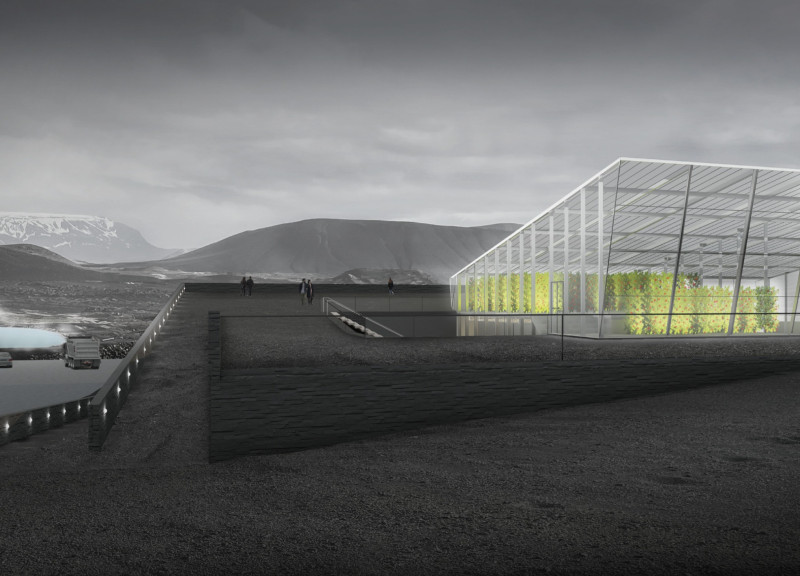 Basalt Cladding and Etfe Roof Overlooking Hverfjall: a Sustainable Educational Hub