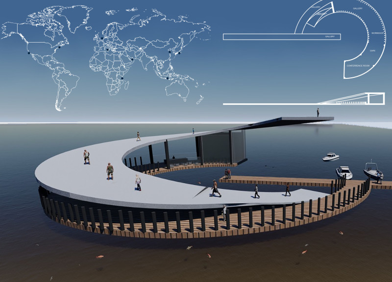 Water-Integrated Ports Connecting Human Experience and Landscape