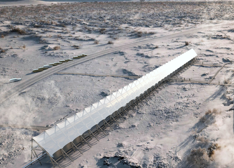 Monolithic Concrete Structures Paired with Elevated Wooden Elements in a Dramatic Icelandic Landscape